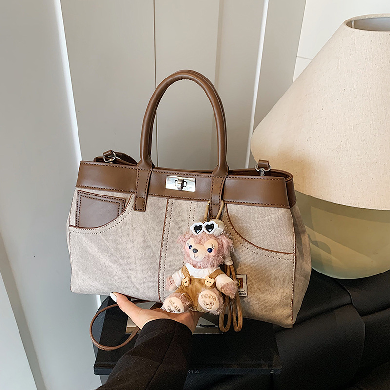 Luxury Bags Denim - Zaawansowana torba retro na lato, lekki