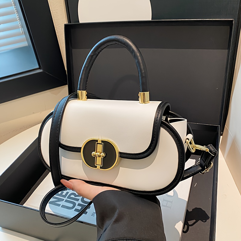 Luxury Bags Without Logo - Elegancka damska mała kwadratowa torebka crossbody,