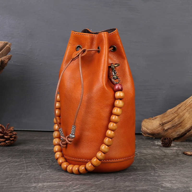 Luxury Bags Everyday - Vintage Mini Torebka typu Bucket Bag