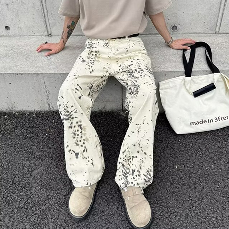 Luxury Bags Denim - 2000S Clothes Y2K Fashion White Leopard