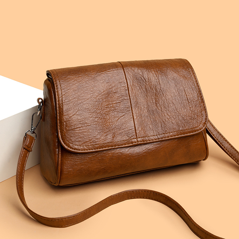 Luxury Bags Without Logo - Prosta damska torebka na ramię ze