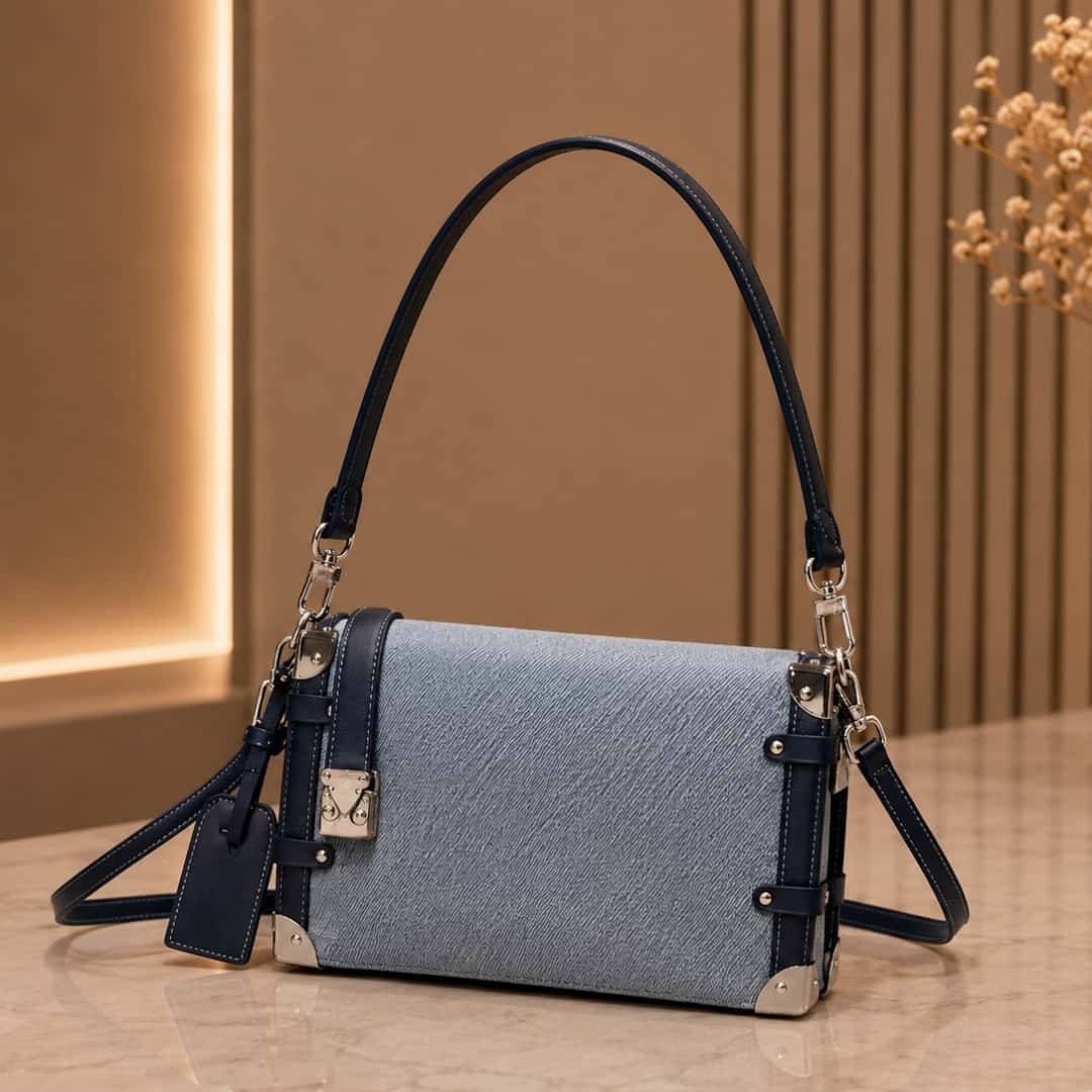 Luxury Bags Denim - 65-2026 Nowa Klasyczna Luksusowa Torba na