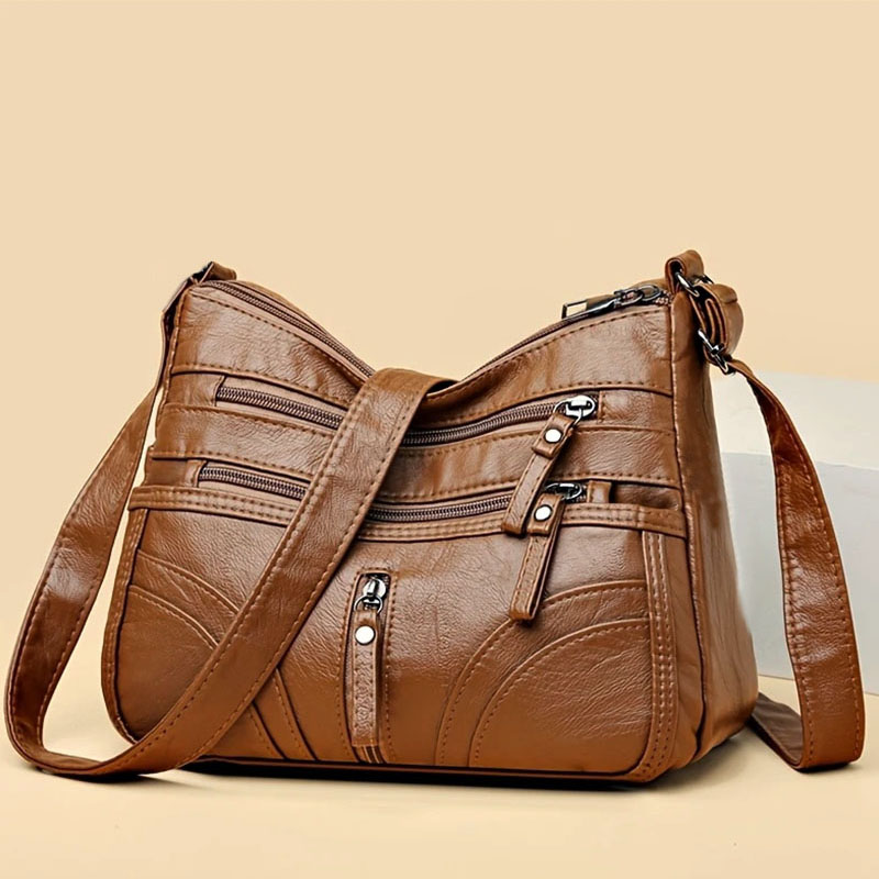 Codzienna miękka torebka hobo  – Luxury Bags Without Logo recenzja i cena