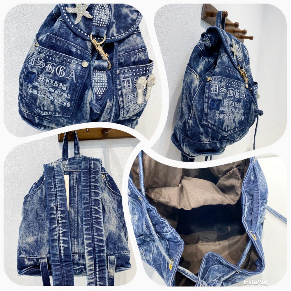 iPinee Luksusowy dżinsowy plec – Luxury Bags Denim recenzja i cena