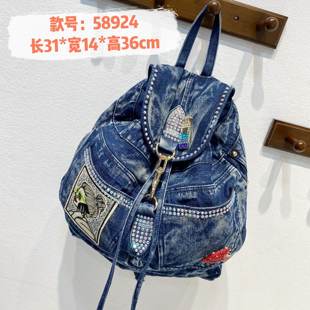 iPinee Luksusowy dżinsowy plec – Luxury Bags Denim recenzja i cena