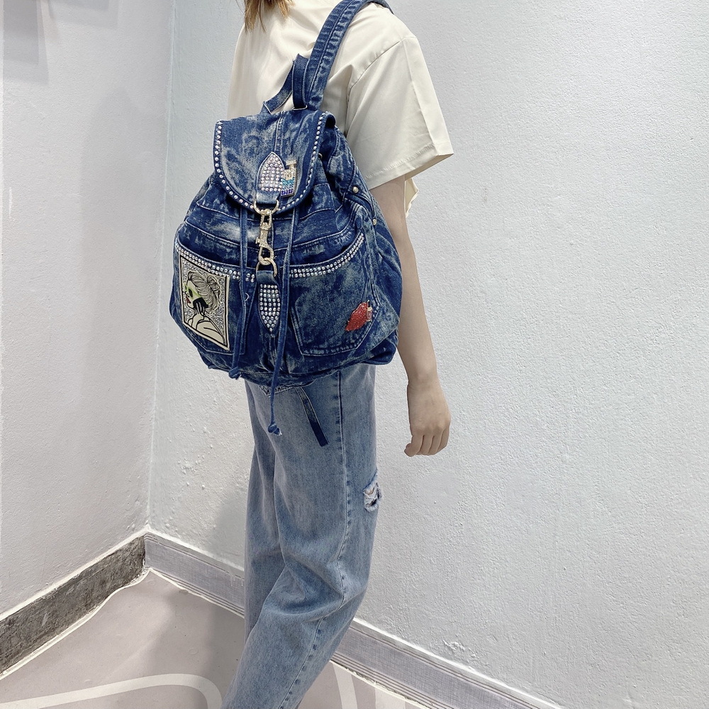 iPinee Luksusowy dżinsowy plec – Luxury Bags Denim recenzja i cena