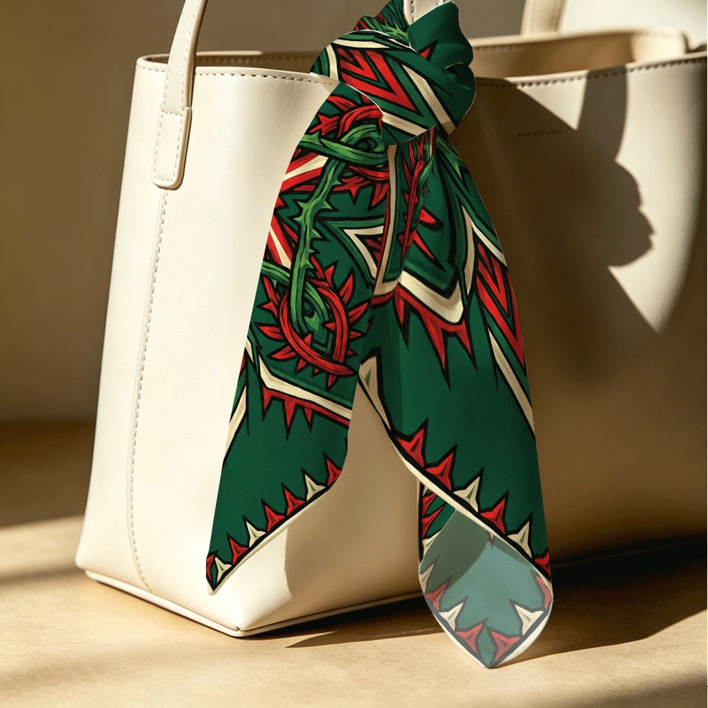 Czerwono-zielony wzór z kolcza – Luxury Bags For Summer recenzja i cena