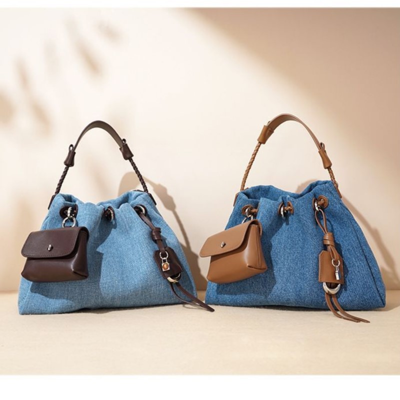 JIAERDI High Street Denim Buck – Luxury Bags Denim recenzja i cena