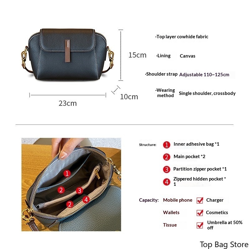 Torebka crossbody z prawdziwej – Luxury Bags Everyday recenzja i cena