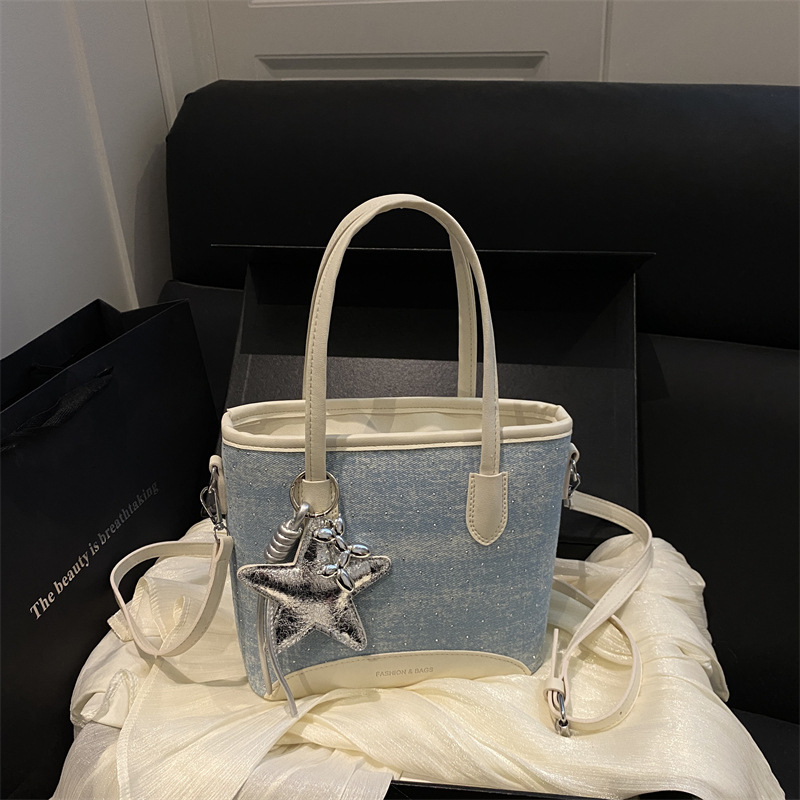 Torby shopper z denimu do nosz – Luxury Bags Denim recenzja i cena
